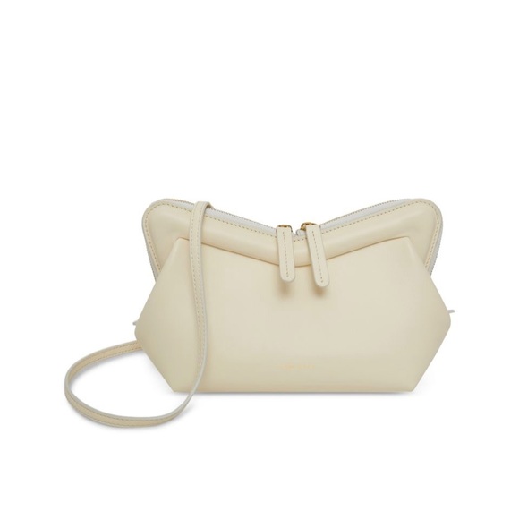 Mansur Gavriel Handbags - Mansur Gavriel Mini M Frame Leather XBODY. Cream/Gold.Missing Original Strap.